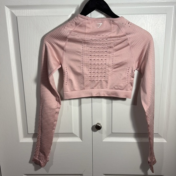 Gymshark Glow seamlesss long sleeve crop top - Picture 4 of 12